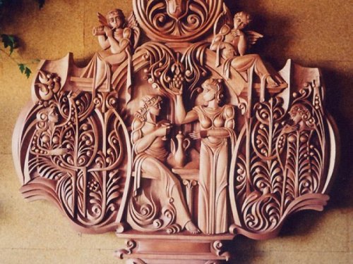 Wood Carving Work