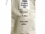 2001 Golden Dollar 2000-Coin Bag, Denver Mint Mark
