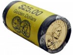 2001 Golden Dollar 25-Coin Roll, Denver Mint Mark