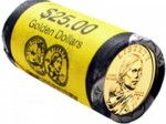 2002 Golden Dollar 25-Coin Roll, Denver Mint Mark